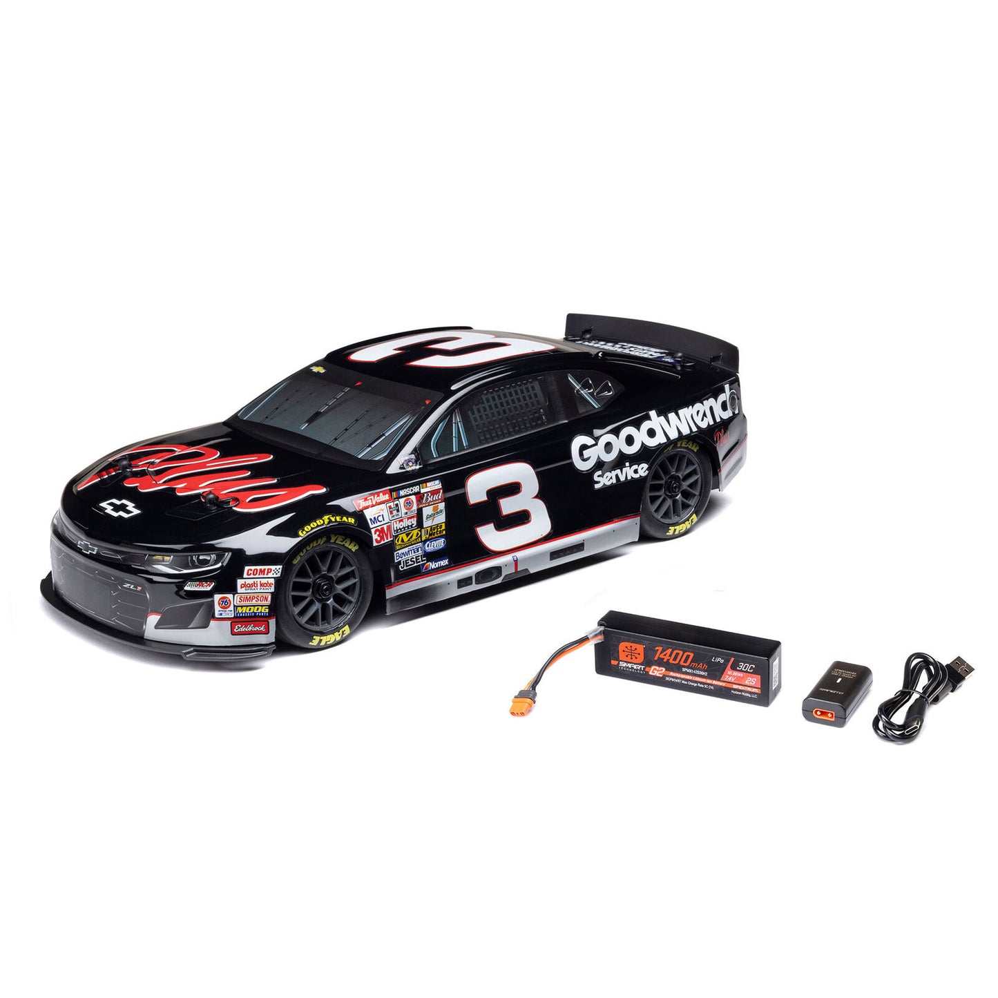 1/12 NASCAR RCR No.3 GM Goodwrench Chevrolet ZL1 2S - RTR