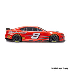 Losi 1/12 NASCAR RC Race Car Dale Earnhardt Jr. No. 8 Budweiser Chevrolet ZL1 2S AWD RTR Brushed