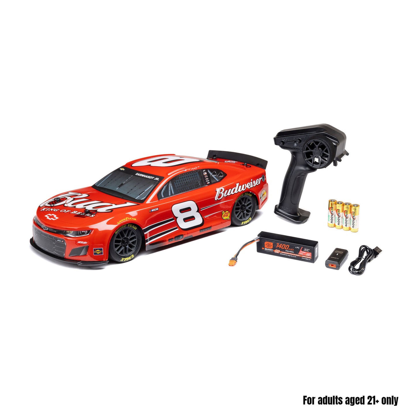 1/12 NASCAR Dale Earnhardt Jr. No. 8 Budweiser Chevrolet ZL1 2S - RTR