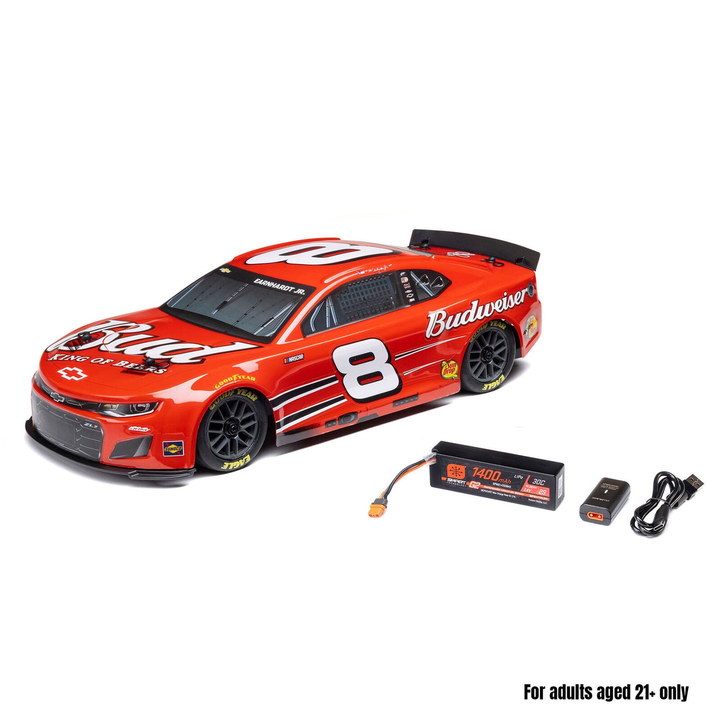 1/12 NASCAR Dale Earnhardt Jr. No. 8 Budweiser Chevrolet ZL1 2S - RTR