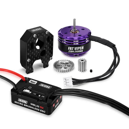 MBL32 G2 Waterproof Brushless ESC & 2204 Fat Viper Motor SCX24