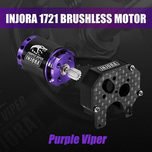 MBL32 G2 Waterproof Brushless ESC & 1721 Purple Viper Motor SCX24