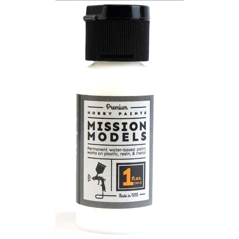 Mission Models Gloss White Base Acrylic Paint, 1oz product photo