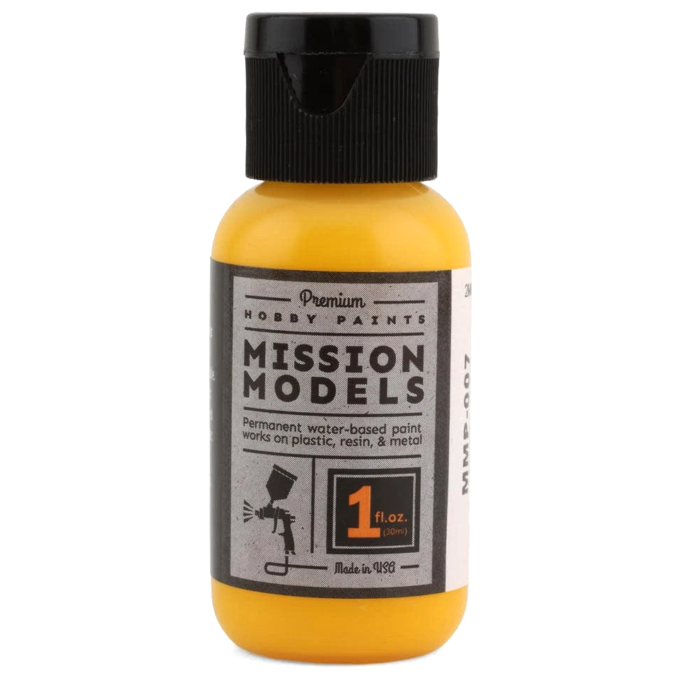 Mission Models Yellow Acrylic Model Paint, 1oz product photo