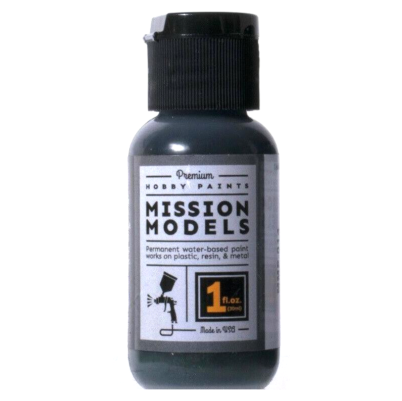 Mission Models Panzer Grey RAL 7021 Acrylic Model Paint, 1oz product photo