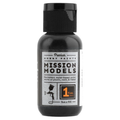 Mission Models Black Acrylic Model Paint, 1oz product photo
