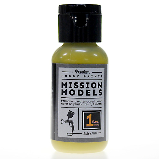 Mission Models Yellow Zinc Chromate Acrylic Model Paint, 1oz product photo