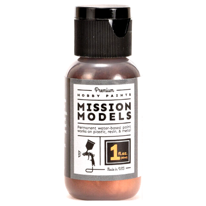 Mission Models Pearl Root Beer Brown Acrylic Model Paint, 1oz product photo