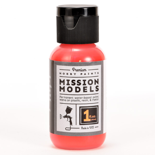 Mission Models Iridescent Cherry Red Acrylic Model Paint, 1oz product photo