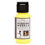 Mission Models Iridescent Lemon Yellow Acrylic Model Paint, 1oz product photo