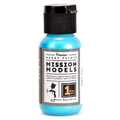 Mission Models Iridescent Duck Teal Acrylic Model Paint, 1oz product photo