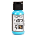 Mission Models Iridescent Duck Teal Acrylic Model Paint, 1oz product photo