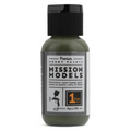 Mission Models Olive Drab/Dk Green 68-74 FS 24087 Acrylic Model Paint, 1oz product photo
