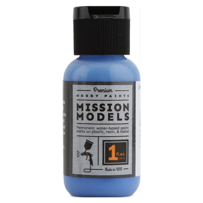 Mission Models Light Blue Acrylic Model Paint, 1oz product photo