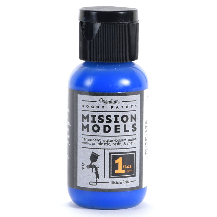 Mission Models French Blue Acrylic Model Paint, 1oz product photo