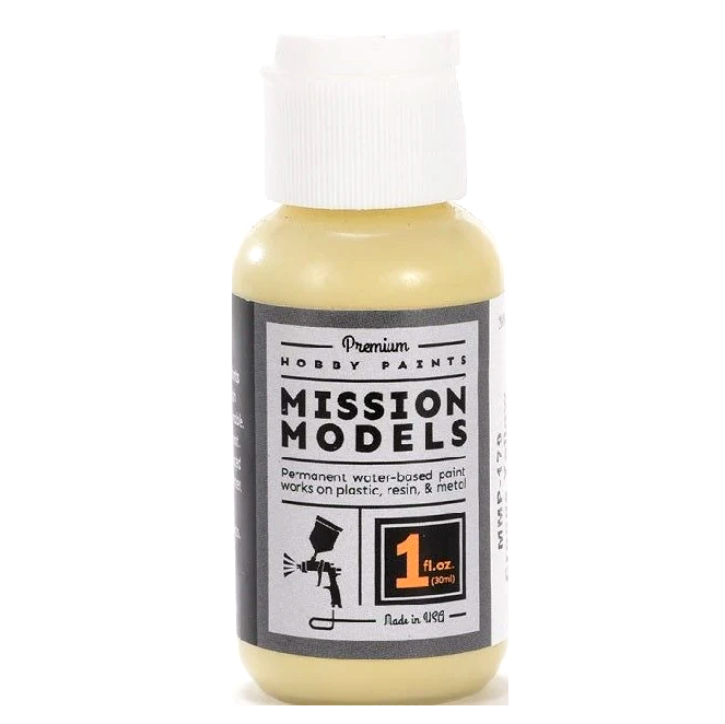 Mission Models Crocus Yellow Acrylic Model Paint, 1oz product photo