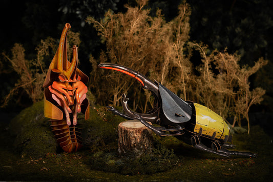 Hercules Beetle Kraft Paper Puzzle :MKBB0001