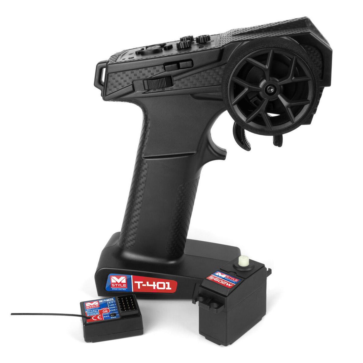 Mstyle R/C Set - Radio Set, Servo, Battery & Charger