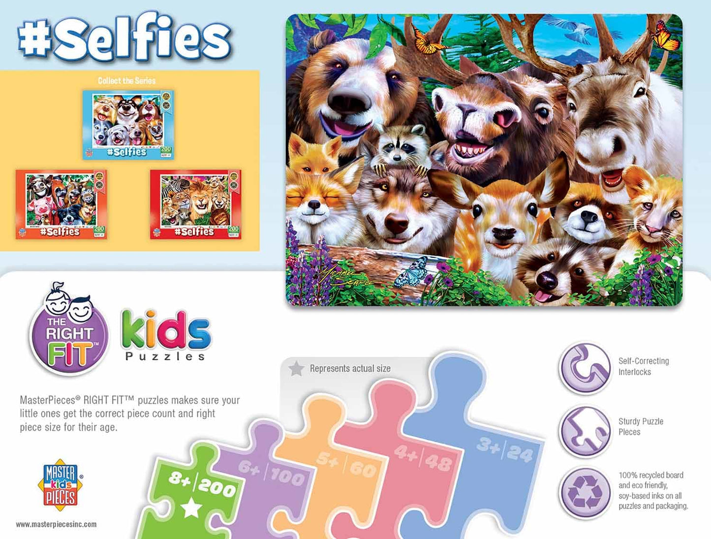 Woodland Wackiness Puzzle (200pc)