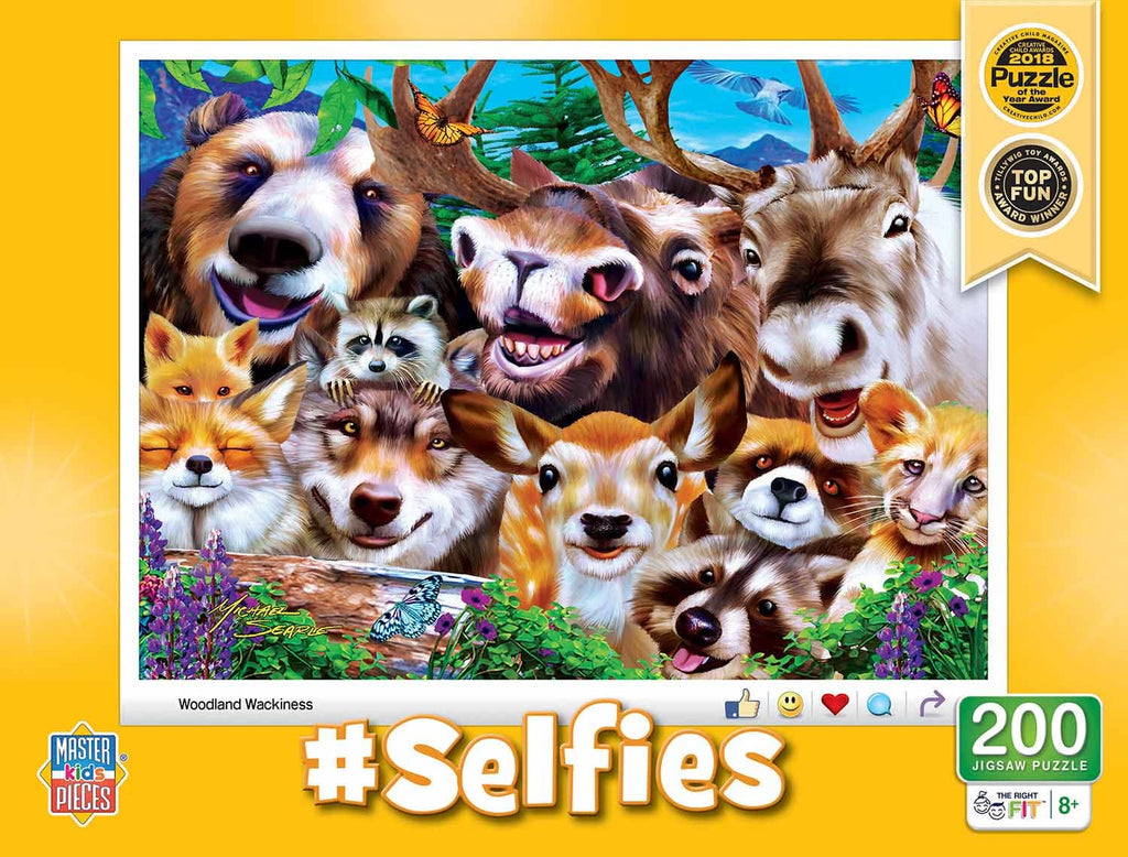 Woodland Wackiness Puzzle (200pc)