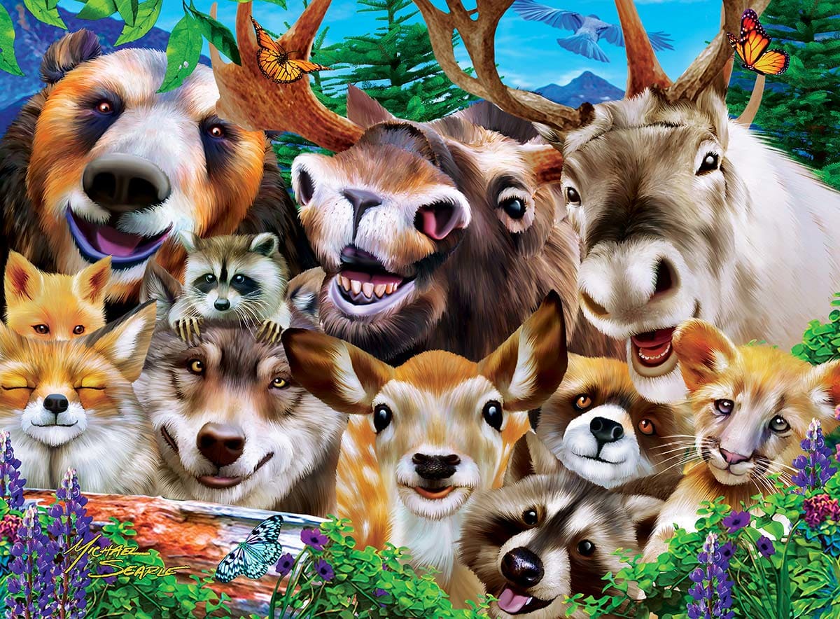 Woodland Wackiness Puzzle (200pc)