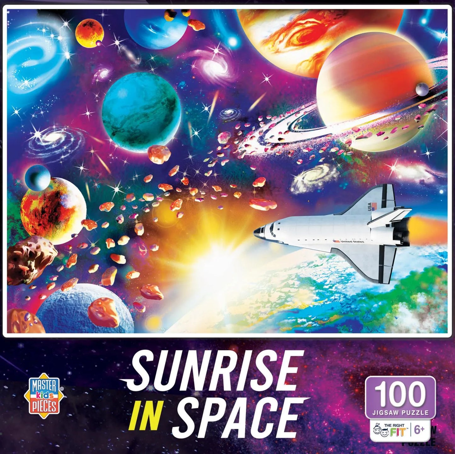 Nasa Sunrise in Space Puzzle (100pc)