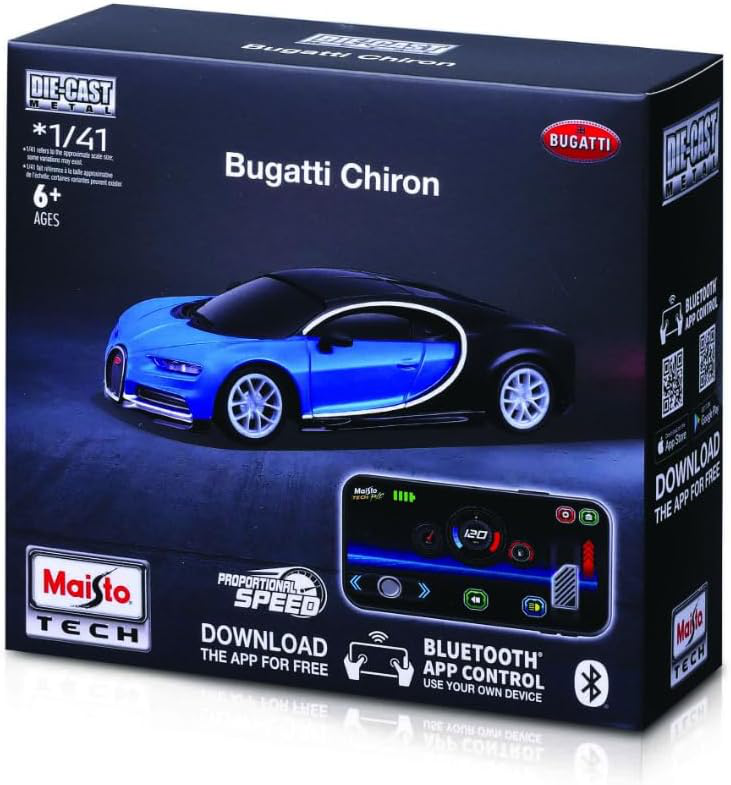 1/41 Bugatti Chiron Blue/Black