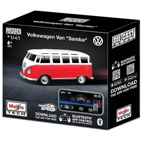 1/41 Volkswagen Van Samba Red