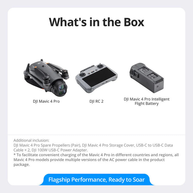DJI Mavic 4 Pro w/Remote (DJI RC 2)