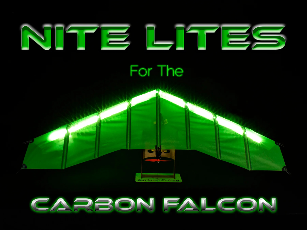 Carbon Falcon - Nite Lites - Green