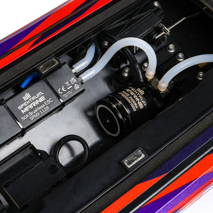 Sonicwake 24" Self-Righting Brushless Deep-V RTR, Red