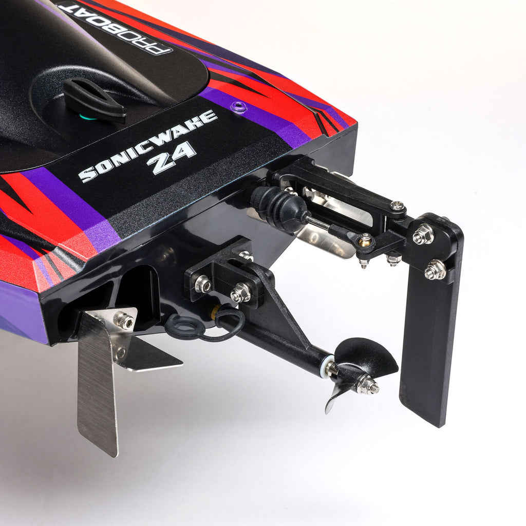 Sonicwake 24" Self-Righting Brushless Deep-V RTR, Red