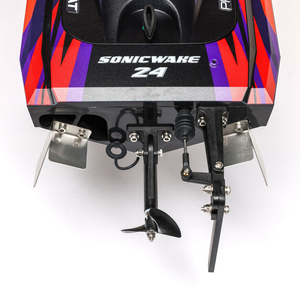 Sonicwake 24" Self-Righting Brushless Deep-V RTR, Red