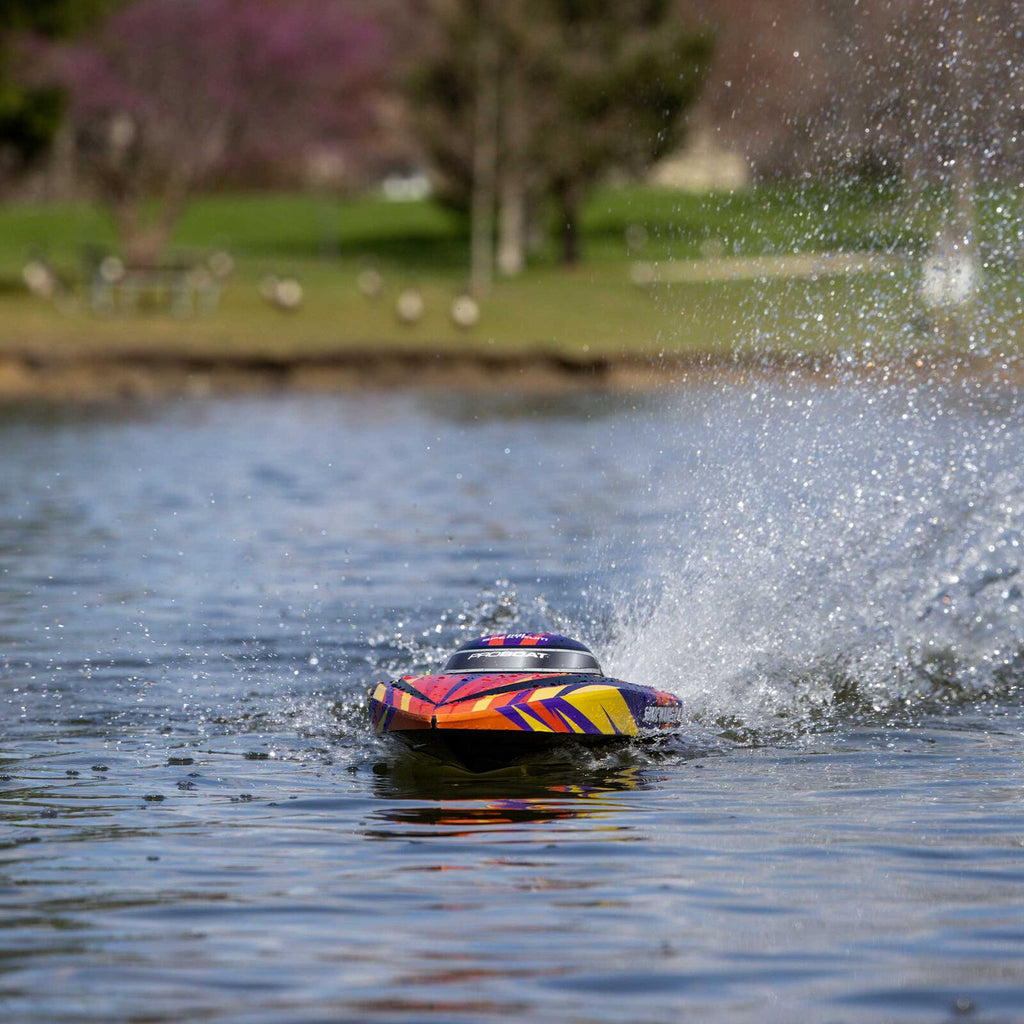 Sonicwake 24" Self-Righting Brushless Deep-V RTR, Red