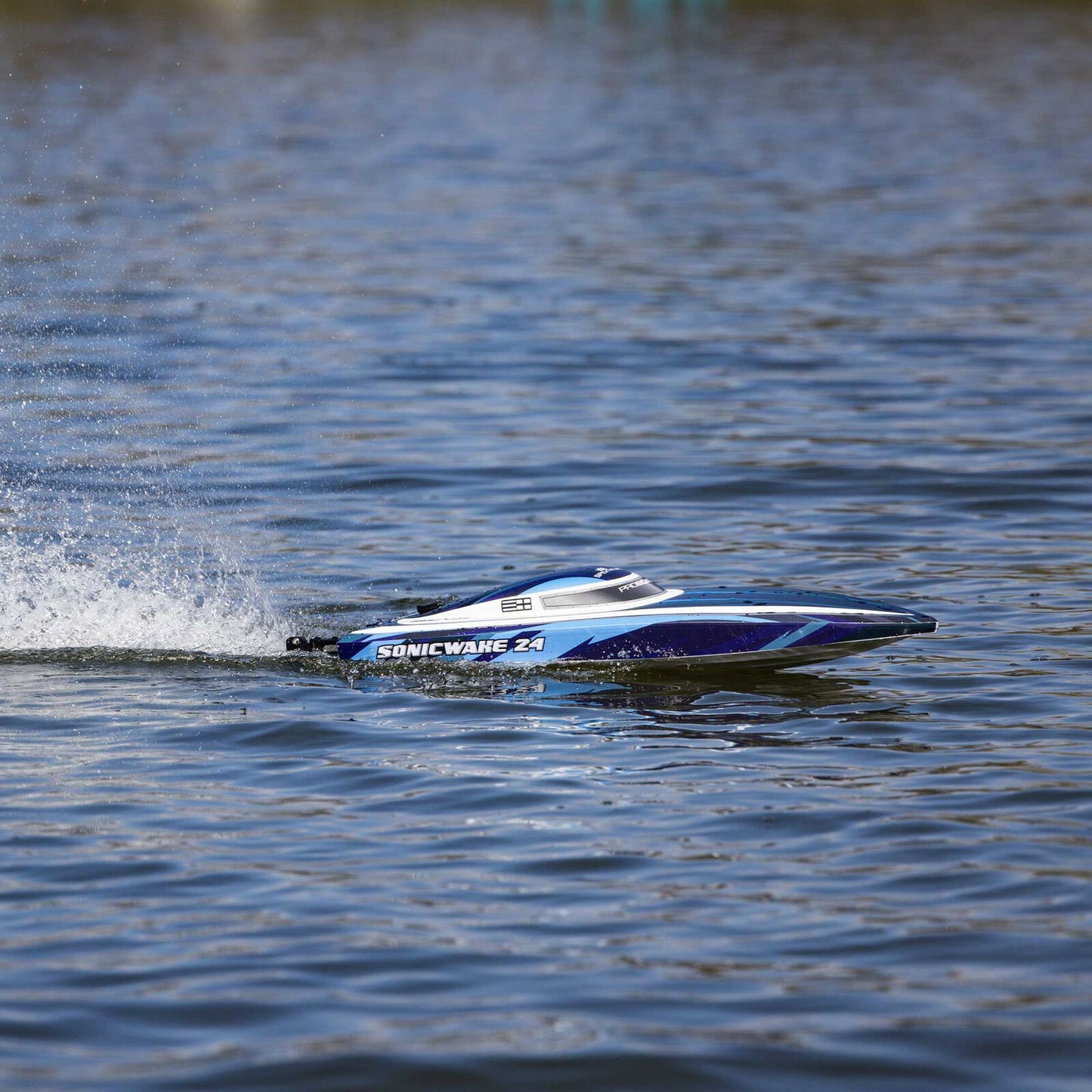 Sonicwake 24" Self-Righting Brushless Deep-V RTR, Blue