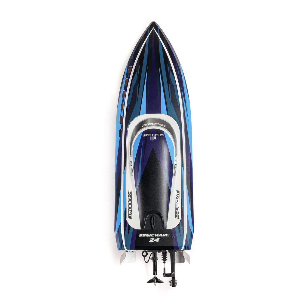 Sonicwake 24" Self-Righting Brushless Deep-V RTR, Blue