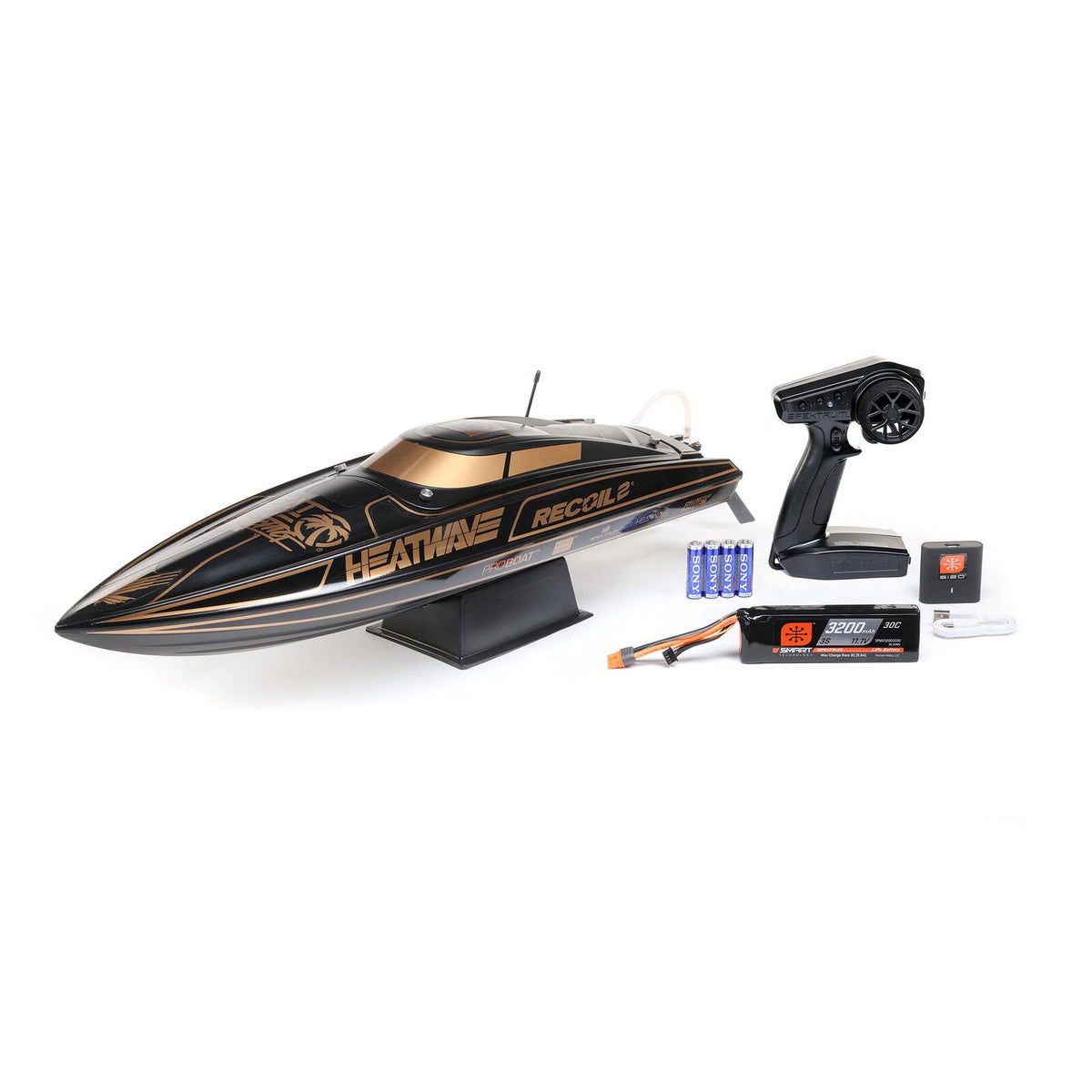 Heatwave Recoil2 V2 26" Self-Righting, Brushless: RTR