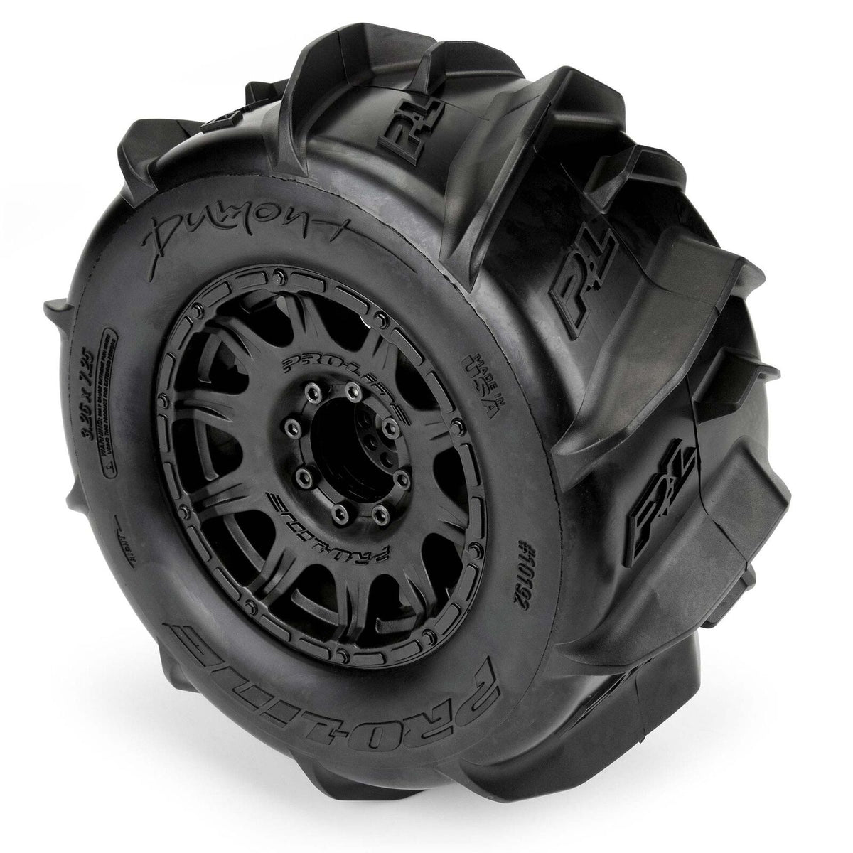 Dumont 3.8 Paddle MTD on Raid Blk 17mm F/R