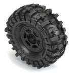 1/10 Mickey Thompson Baja Pro X Predator F/R 1.9" Crawler Tires w/ Holcomb Wheels (2)