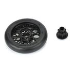 Pro-Line 1/4 Supermoto Front Tire, Mounted on Black Wheel for Promoto-MX (PRO1022210)