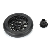 Load image into Gallery viewer, 1/4 Supermoto Tire Front MTD Black Wheel: PM-MX

