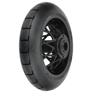 1/4 Supermoto Tire Rear MTD Black Wheel: PM-MX