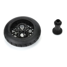 Load image into Gallery viewer, 1/4 Supermoto Tire Rear MTD Black Wheel: PM-MX
