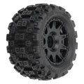 Badlands MX 1.85" All-Terrain (4) Mounted Raid Black 12mm Hex Wheels for Granite GROM