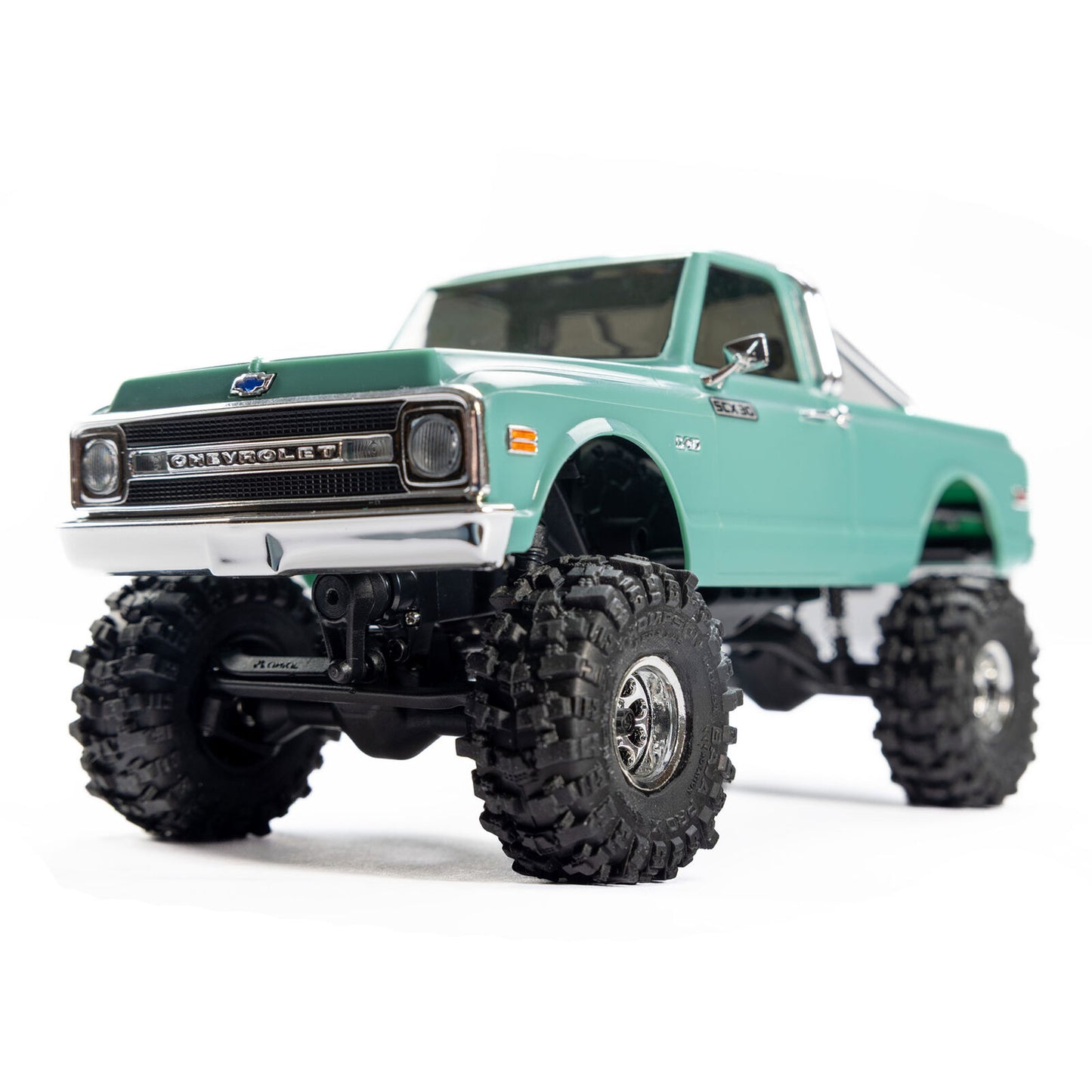 1/30 Baja Pro X F/R Mounted Chrome Beast (4) Axial SCX30