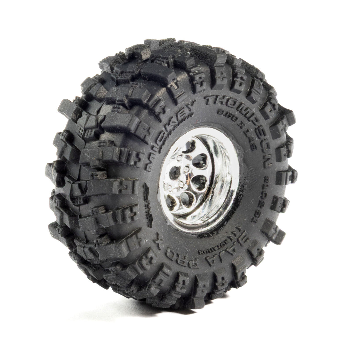 1/30 Baja Pro X F/R Mounted Chrome Beast (4) Axial SCX30