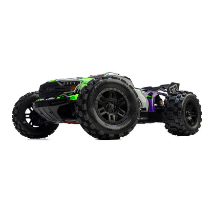1/12 Badlands F/R Tires MTD 12mm Black Split Six (2) for ARRMA MINI KRATON