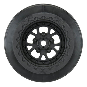 Pomona Drag Spec 2.2/3.0" Blk Slash 2wd Rr/4x4 F/R