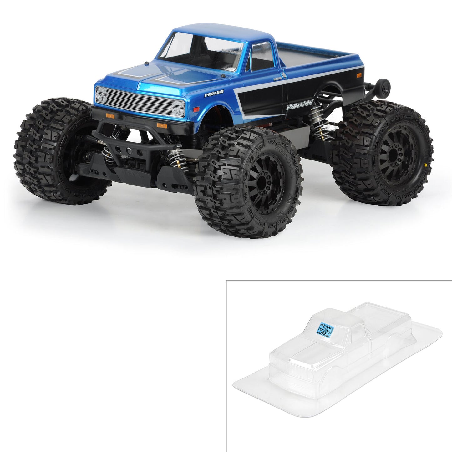 Body Clear 1972 Chevy C10 Pickup: Stampede