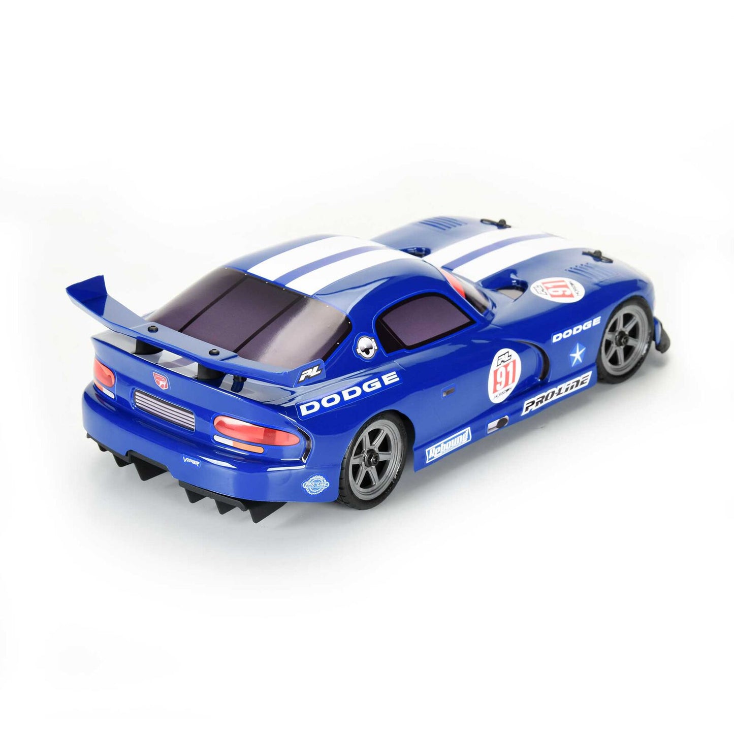 Pre-Cut 2002 Dodge Viper GTS for Losi NASCAR (Blue)
